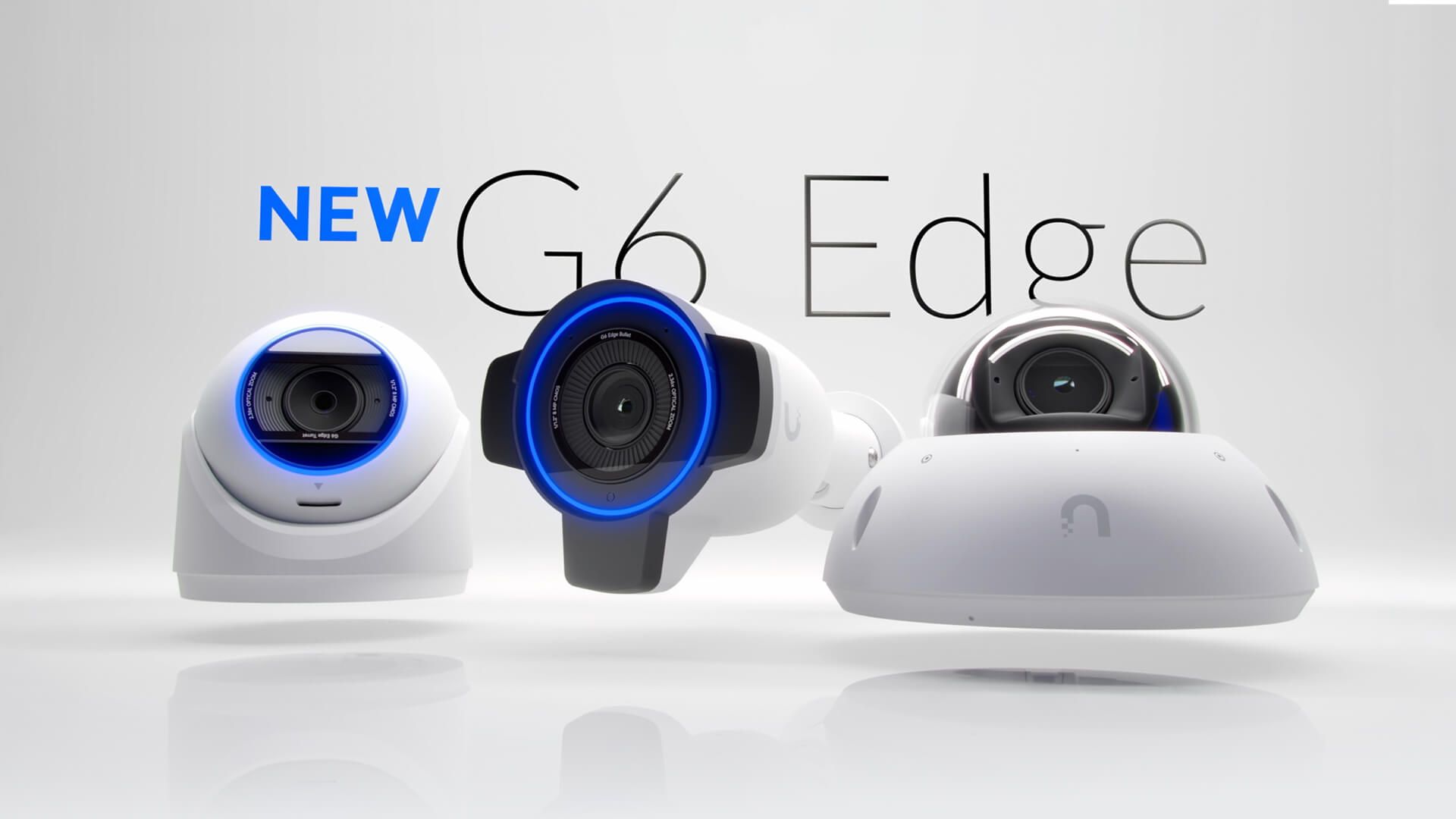 Ubiquiti Introduces the UniFi G6 Edge Camera Series